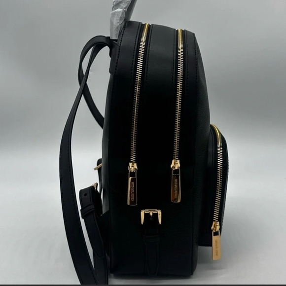 Michael Kors Medium Jaycee Backpack Black - Picture 3 of 12
